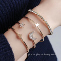 Diamond Earrings Simple style schoolgirl bracelet head adorn article Manufactory